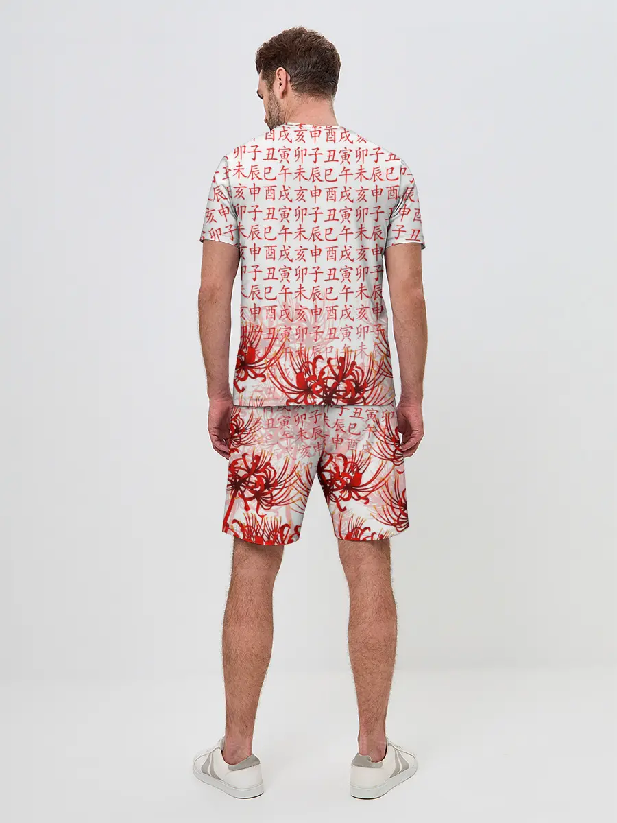 Мужской костюм с шортами / Kaneki Ken face