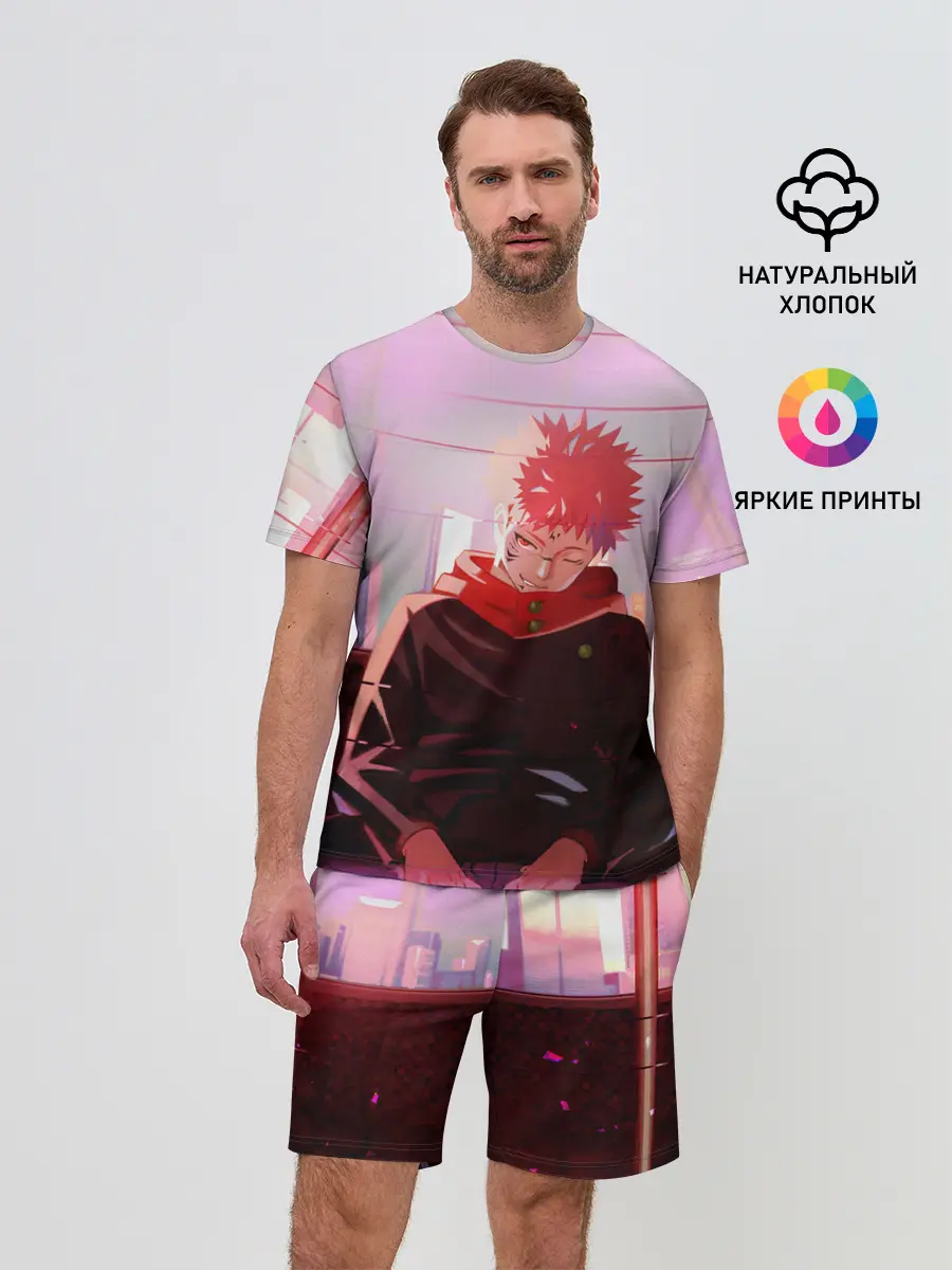 Мужской костюм с шортами / JUJUTSU KAISEN | МАГИЧЕСКАЯ БИ