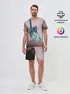 Мужской костюм с шортами / Статуя свободы