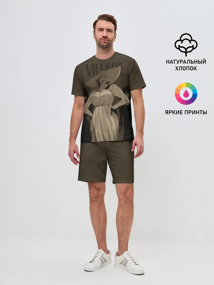 Мужской костюм с шортами / Леди Димитреску