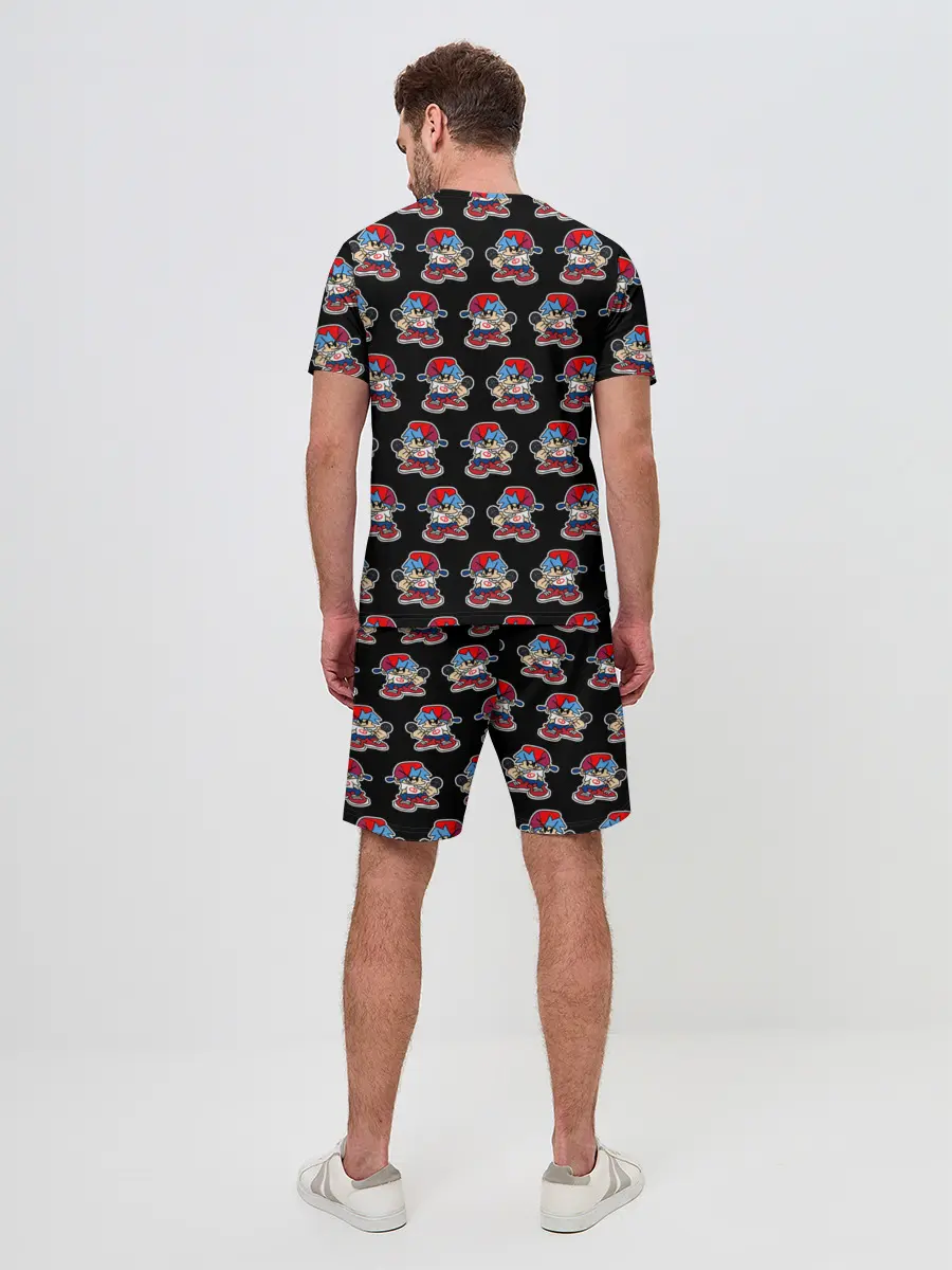 Мужской костюм с шортами / Friday Night Funkin, паттерн