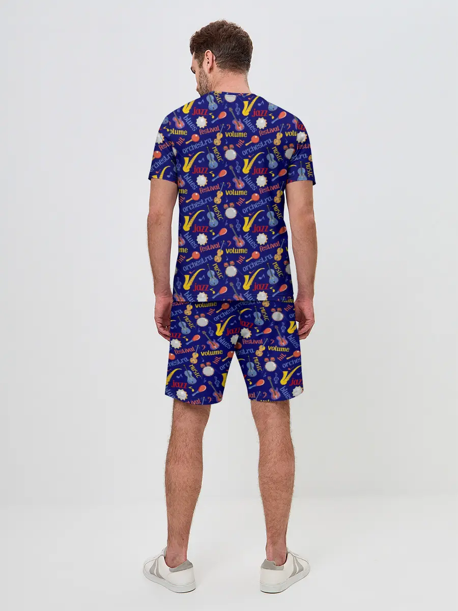 Мужской костюм с шортами / Музыкант