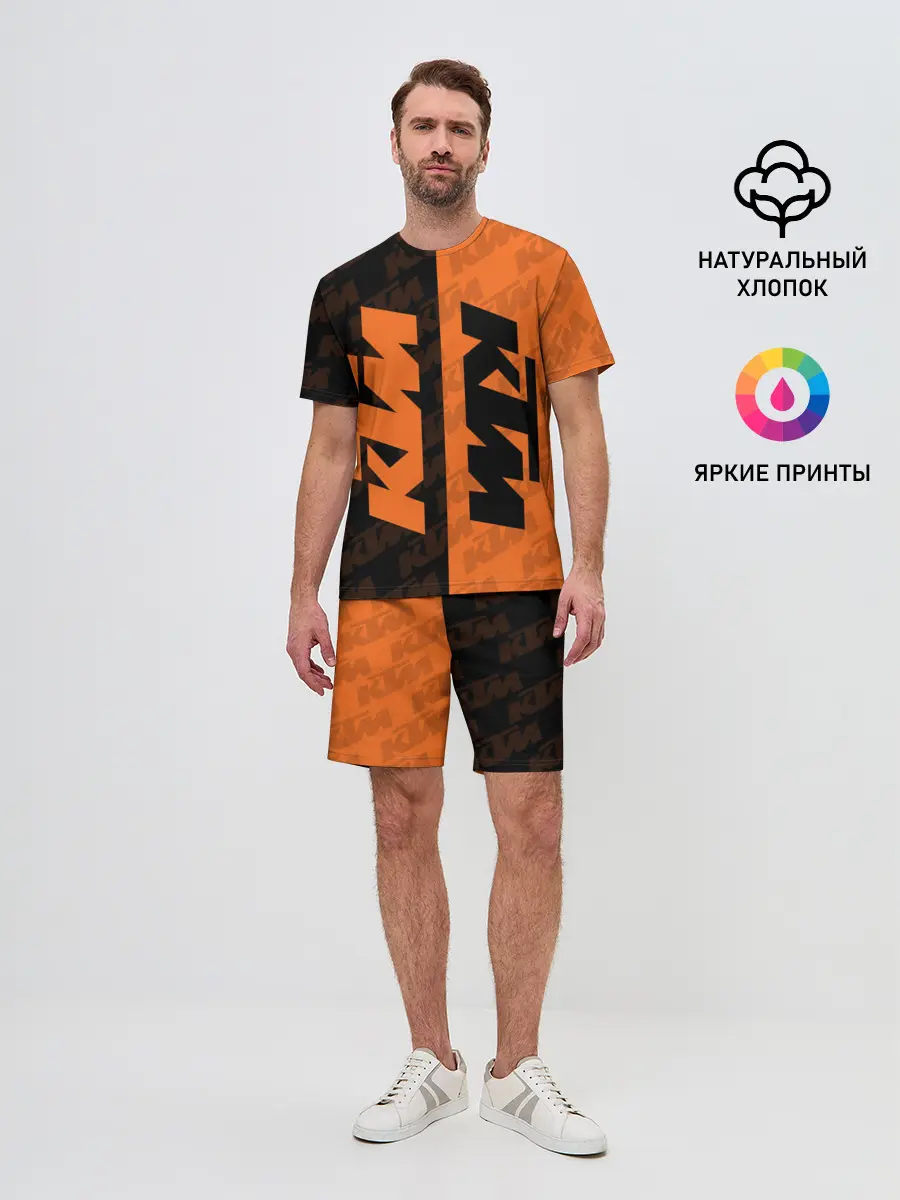 Мужской костюм с шортами / KTM | КТМ