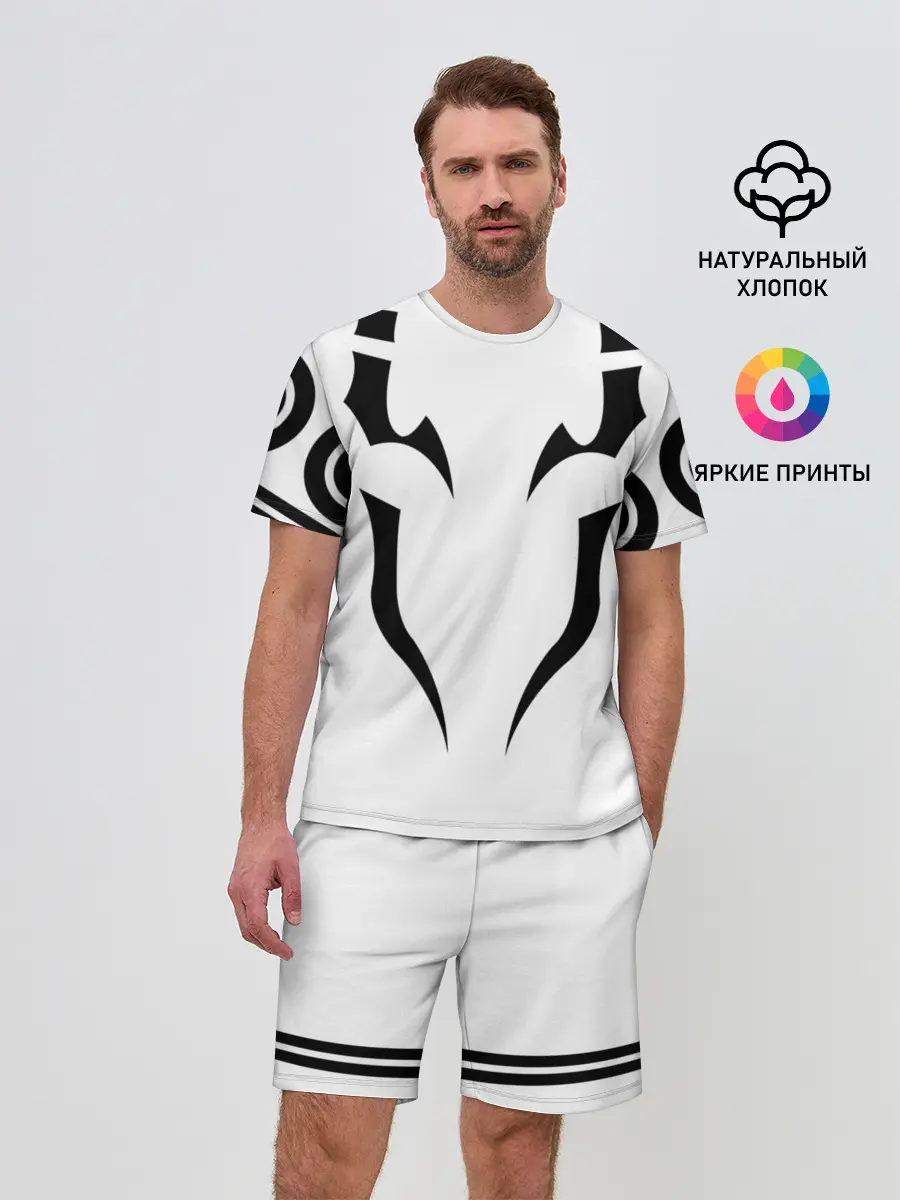 Мужской костюм с шортами / ИТАДОРИ ТАТУ JUJUTSU KAISEN