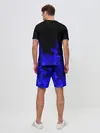 Мужской костюм с шортами / Синий Огонь