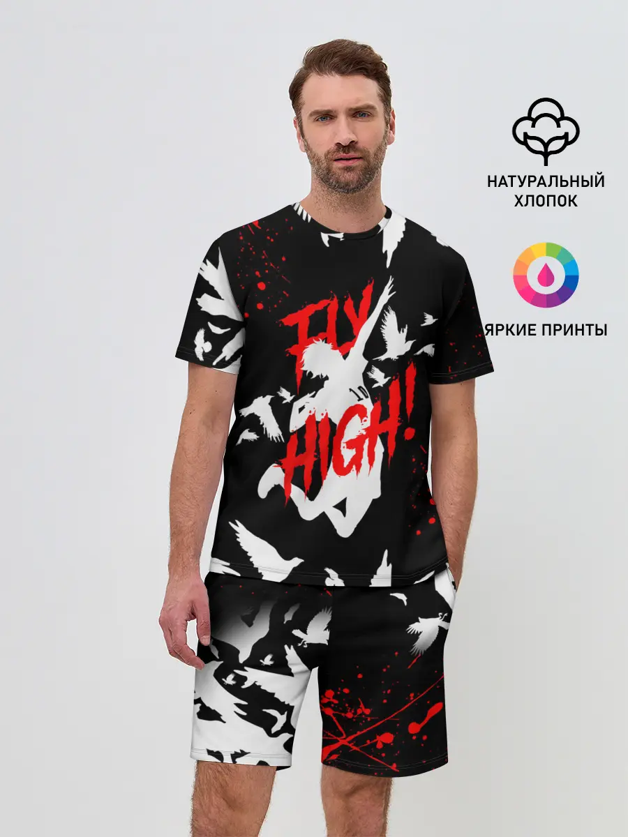 Мужской костюм с шортами / Haikyu birds