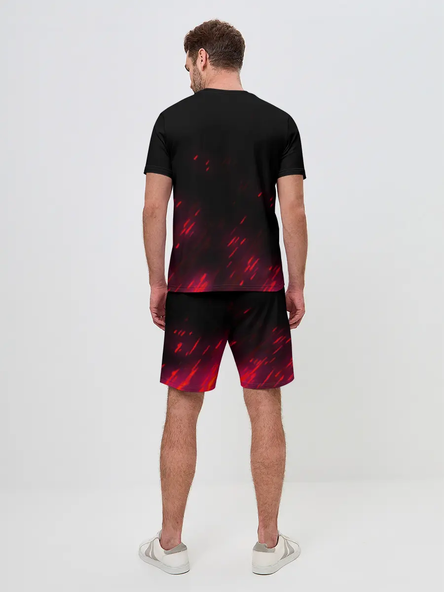 Мужской костюм с шортами / Незуко демон