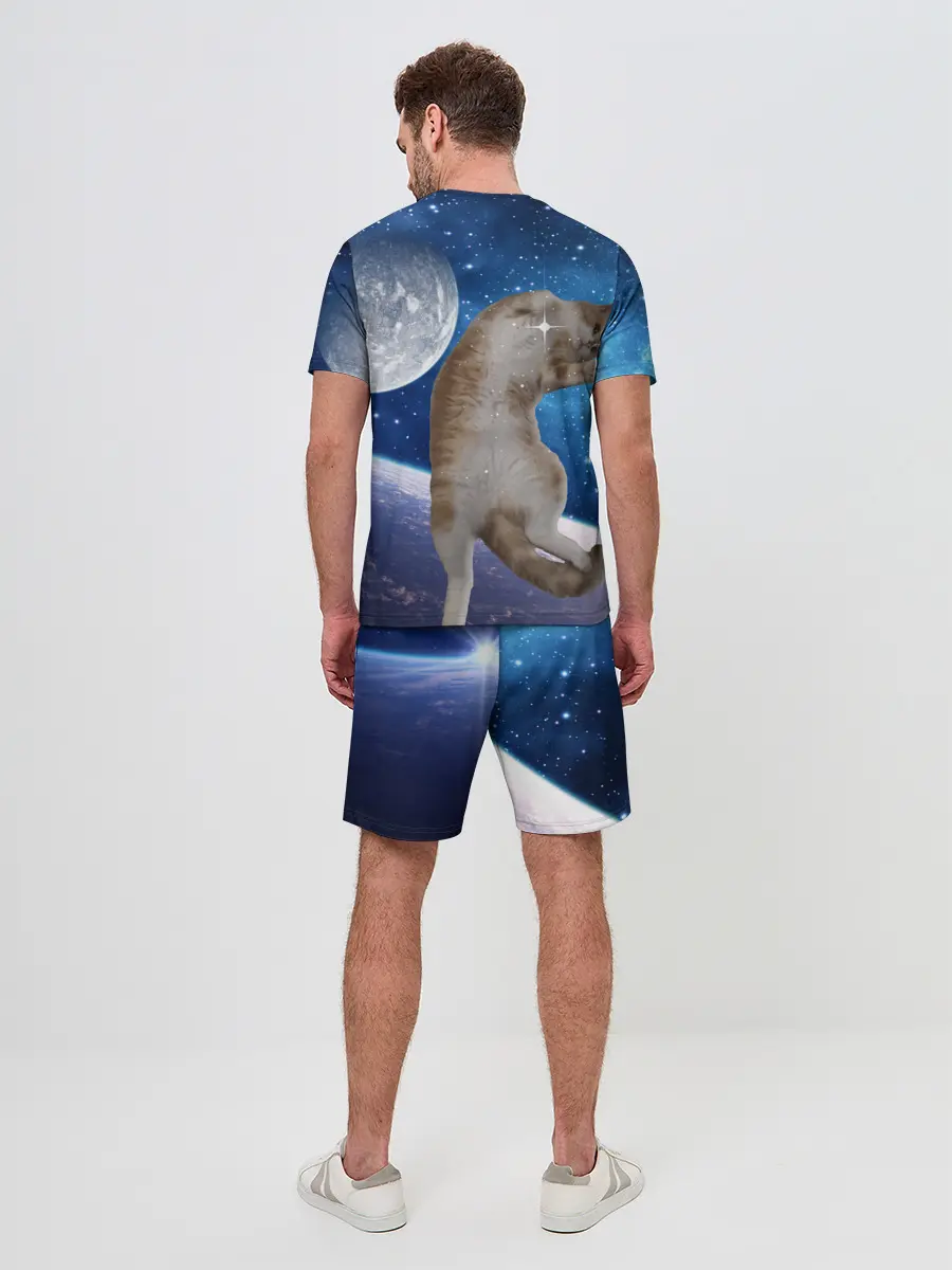 Мужской костюм с шортами / Кисулькин в космосе