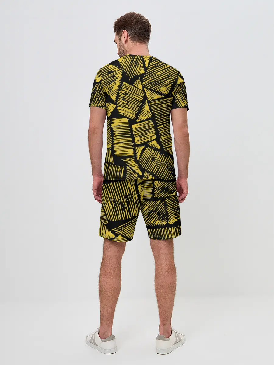 Мужской костюм с шортами / годзилла