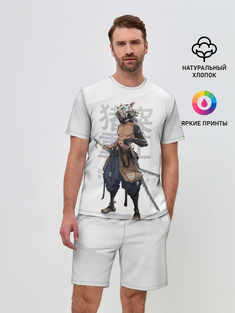 Мужской костюм с шортами / Иноске Хашибира клинок