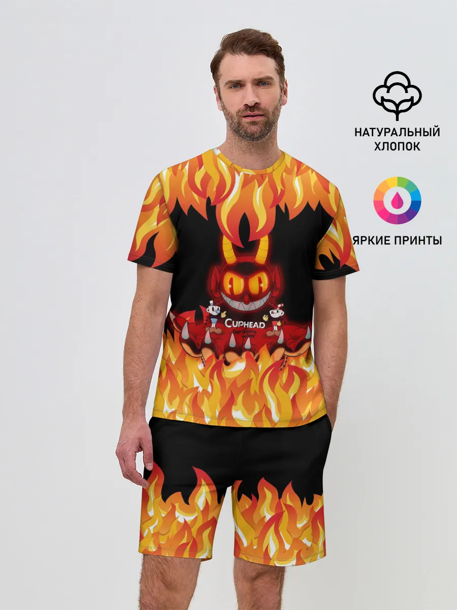 Мужской костюм с шортами / CUPHEAD | DEVIL