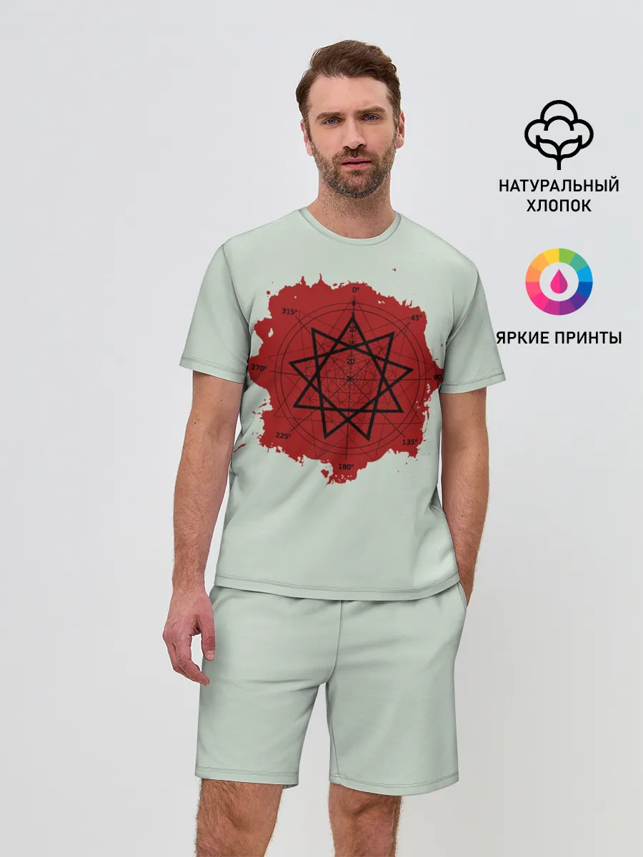 Мужской костюм с шортами / Пентаграмма Slipknot