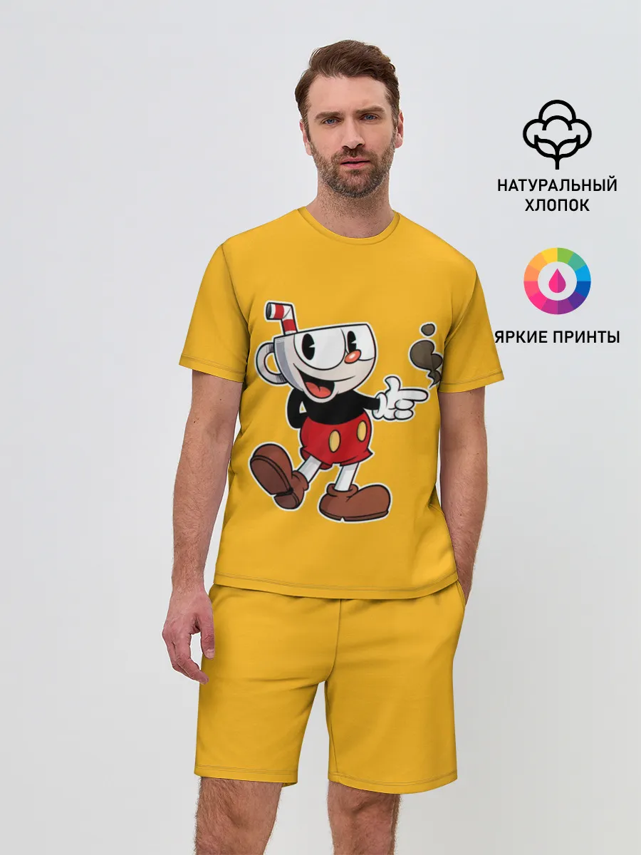 Мужской костюм с шортами / CUPHEAD | КАПХЕД