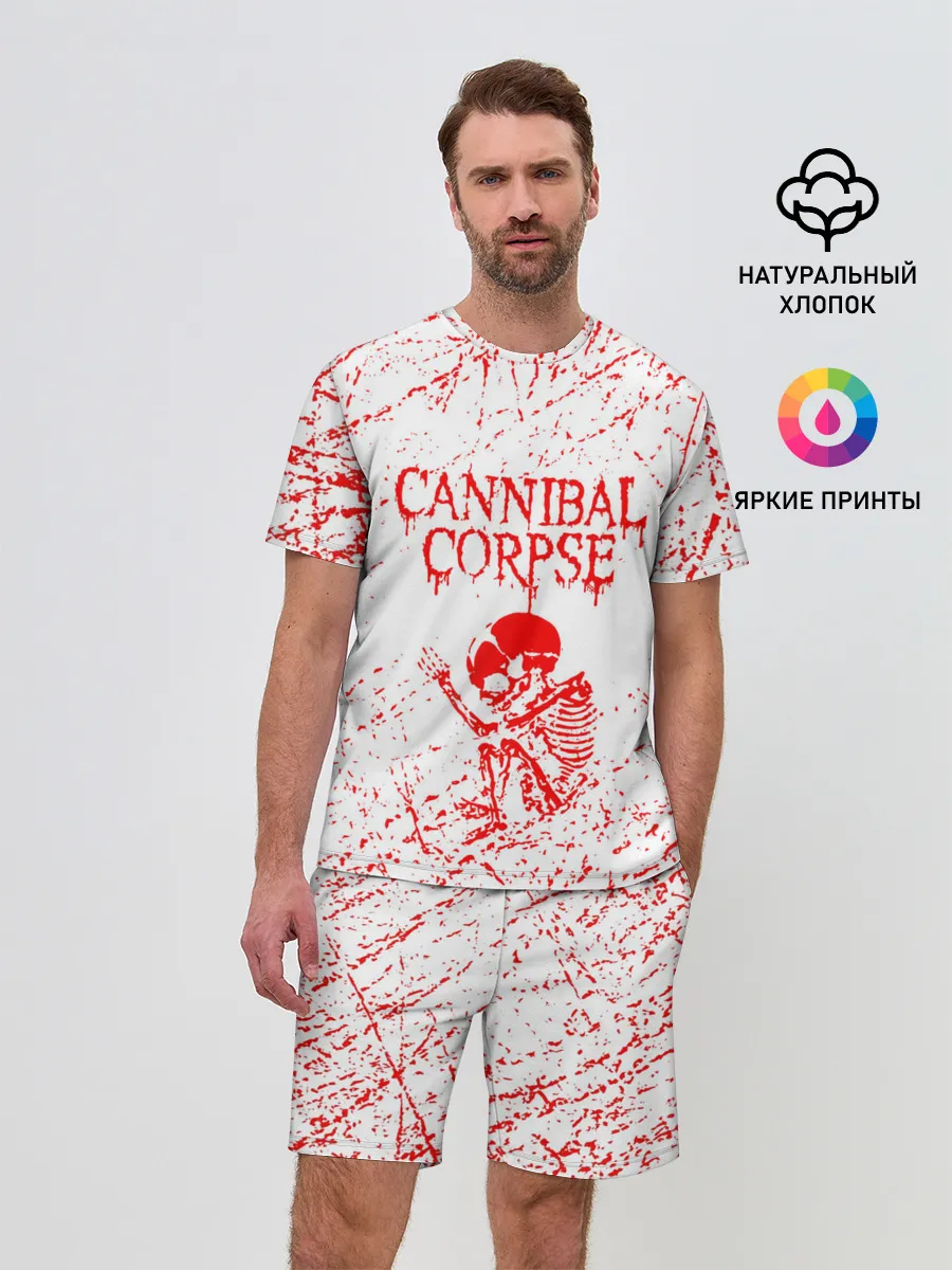 Мужской костюм с шортами / cannibal corpse