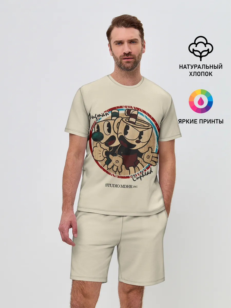 Мужской костюм с шортами / CUPHEAD