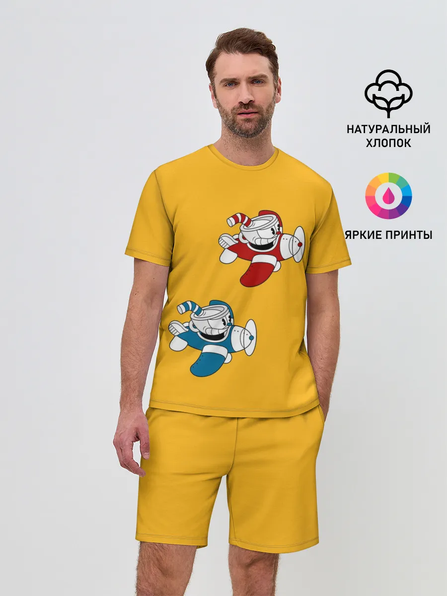 Мужской костюм с шортами / CUPHEAD