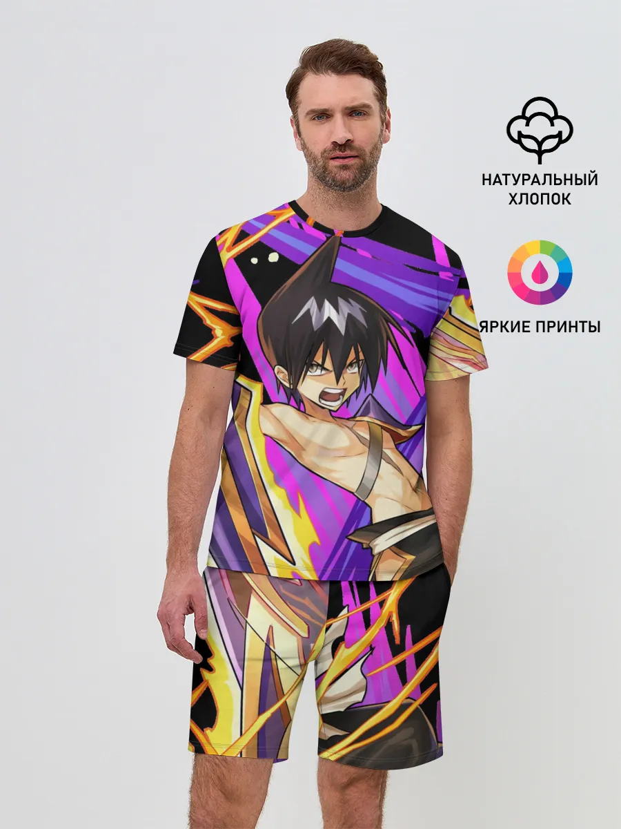 Мужской костюм с шортами / Шаман Кинг