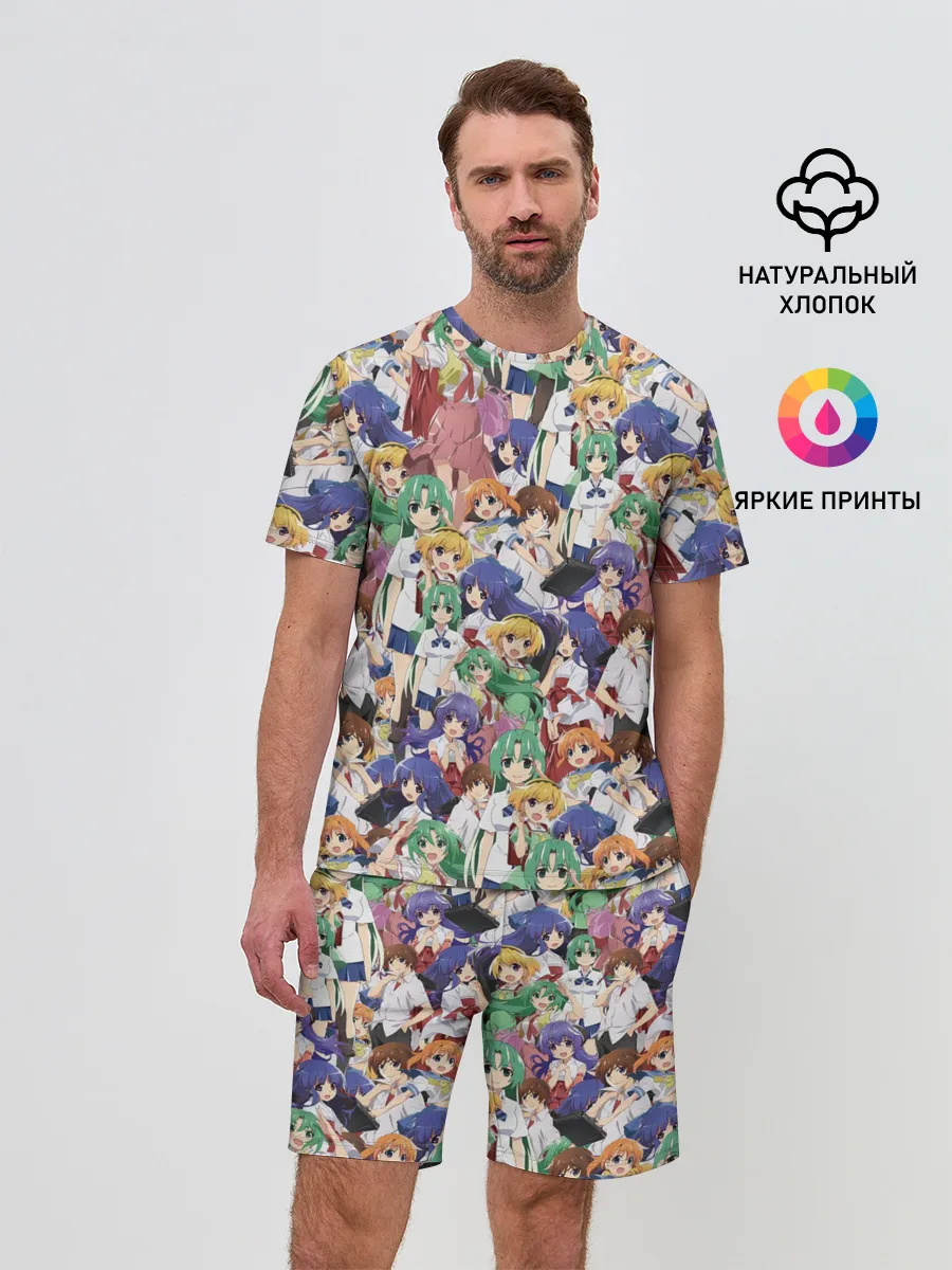 Мужской костюм с шортами / Аниме Когда плачут цикады