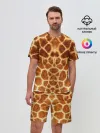 Мужской костюм с шортами / Жираф