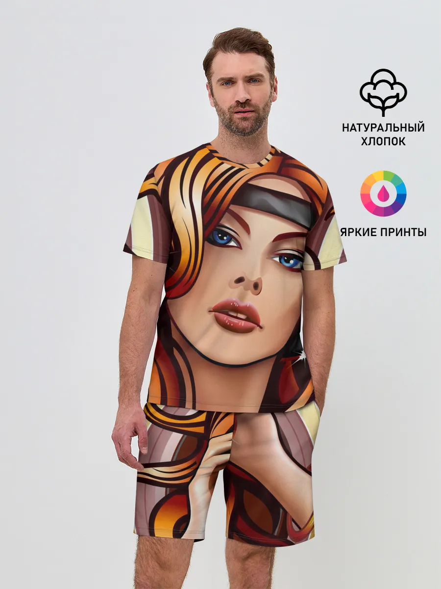 Мужской костюм с шортами / ДЕВУШКА