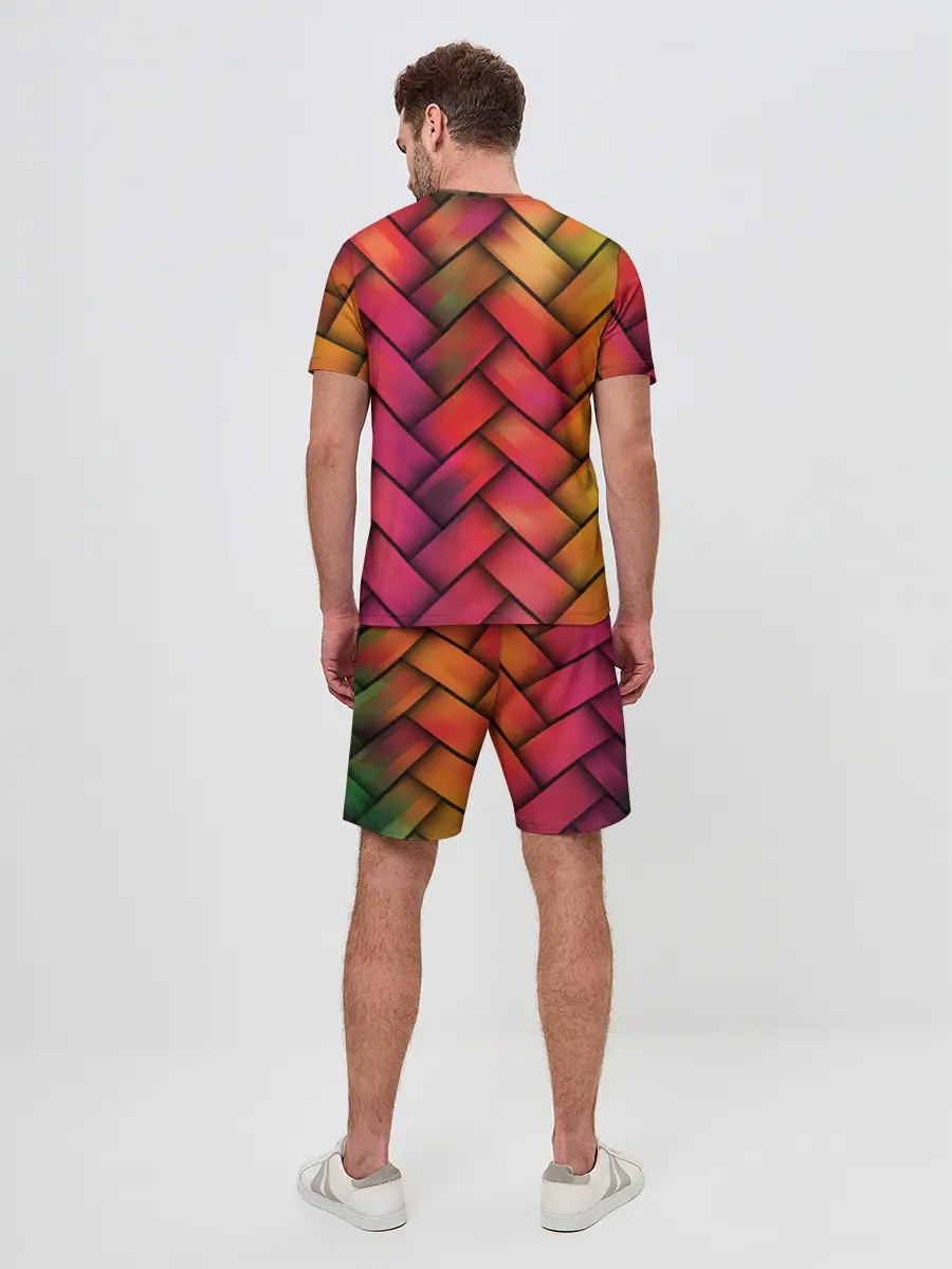 Мужской костюм с шортами / Сплетение