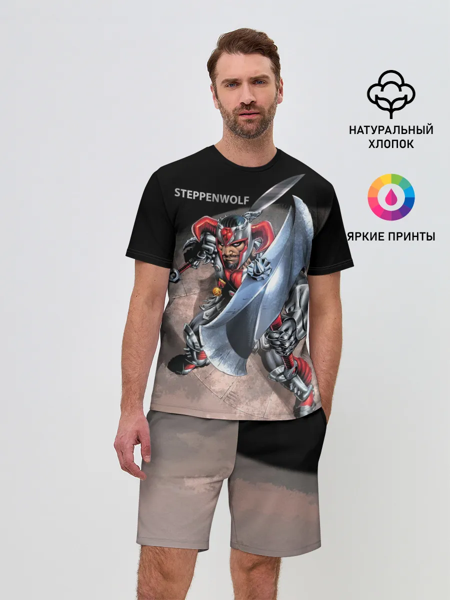 Мужской костюм с шортами / Степпенвулф из комиксов