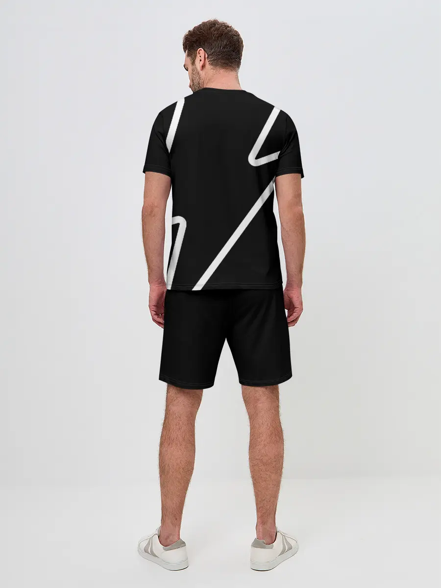 Мужской костюм с шортами / Stand out black