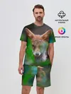 Мужской костюм с шортами / Лисичка