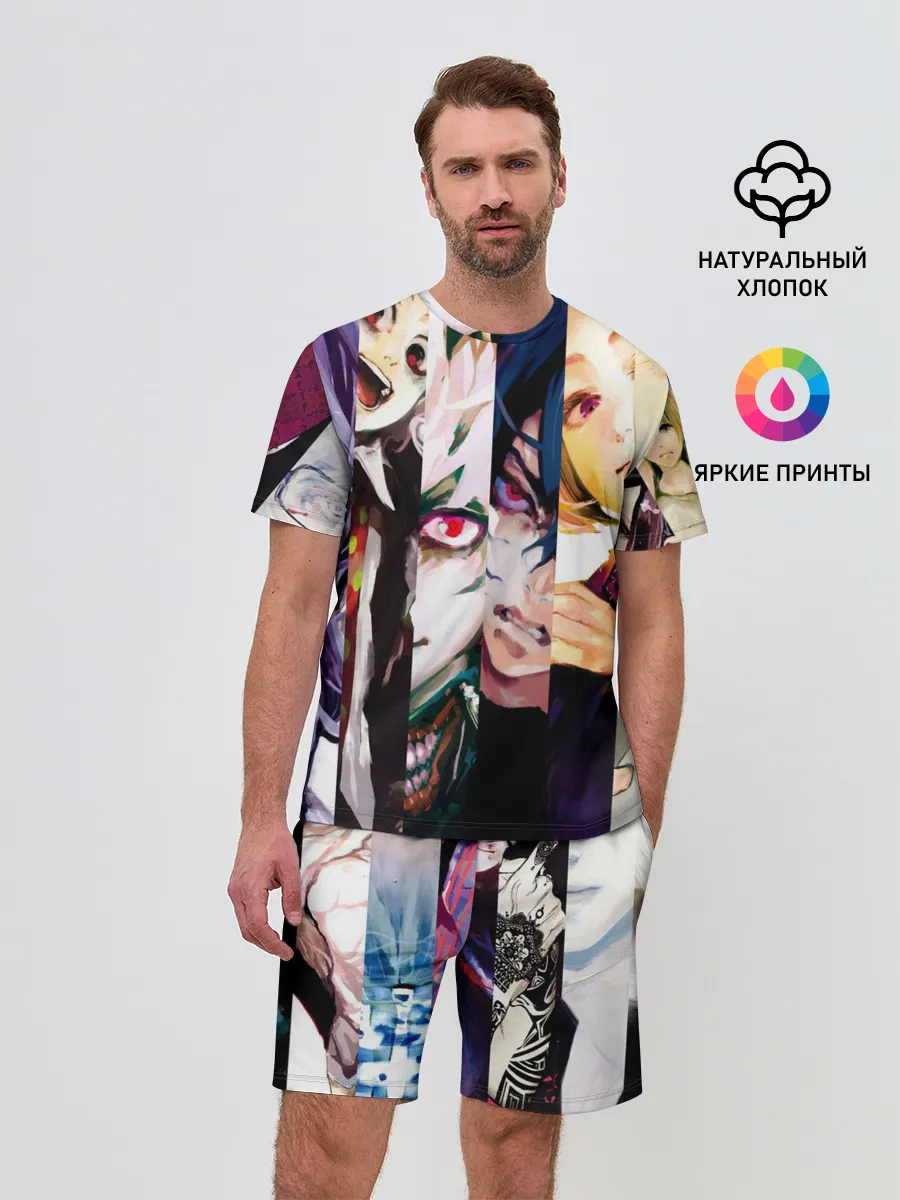 Мужской костюм с шортами / гульи из 20 района