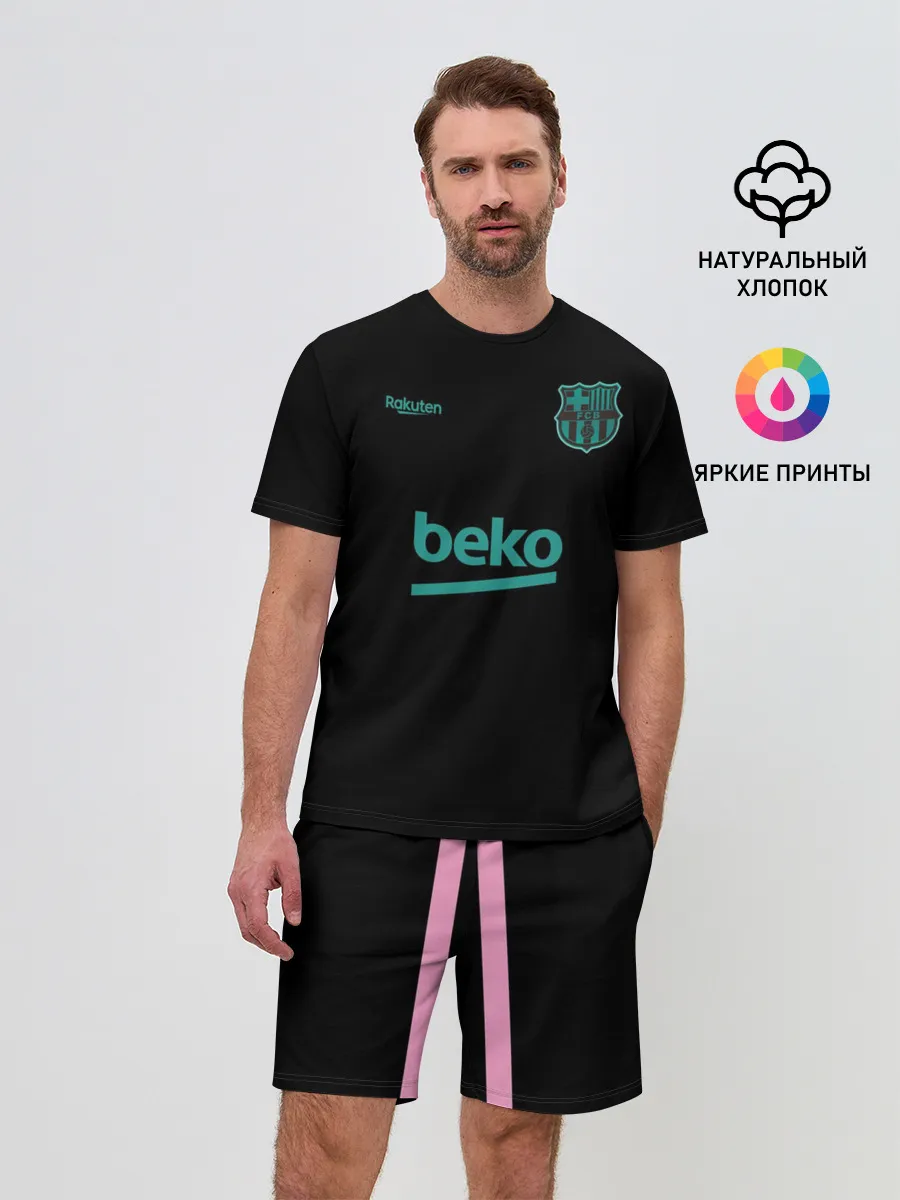 Мужской костюм с шортами / FC Barcelona | Training shirt