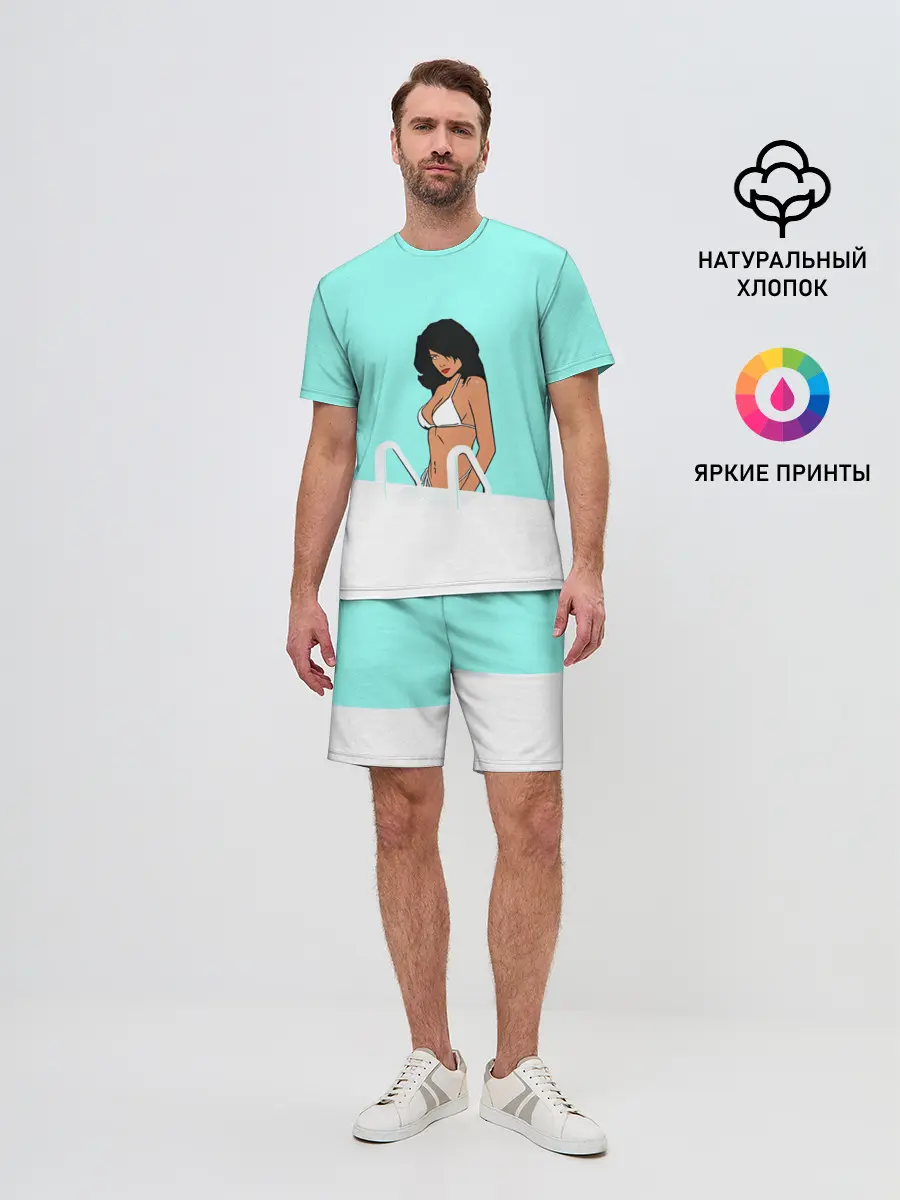 Мужской костюм с шортами / Кэнди Сакс | GTA