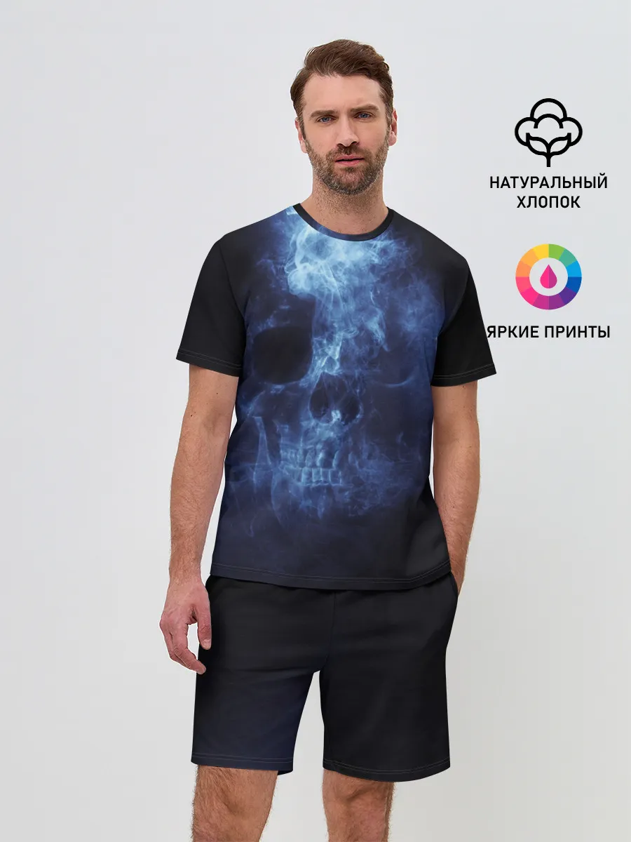 Мужской костюм с шортами / Призрачный череп