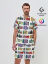 Мужской костюм с шортами / Фотоаппараты