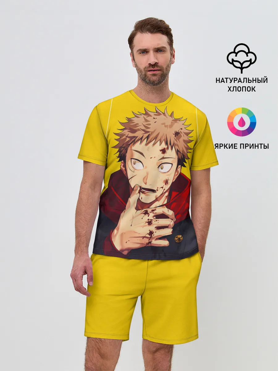 Мужской костюм с шортами / Магическая битва | Jujutsu kai