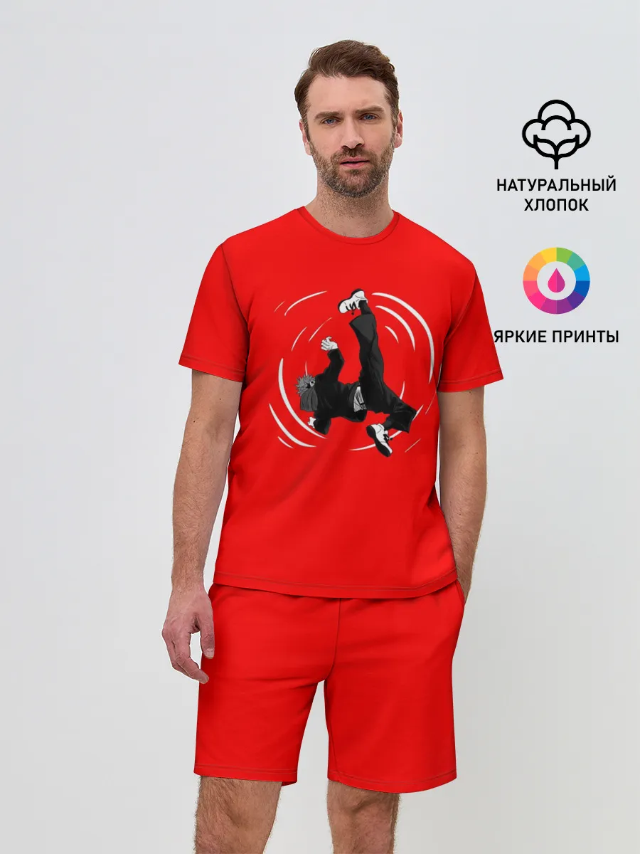 Мужской костюм с шортами / Магическая битва | Jujutsu kai