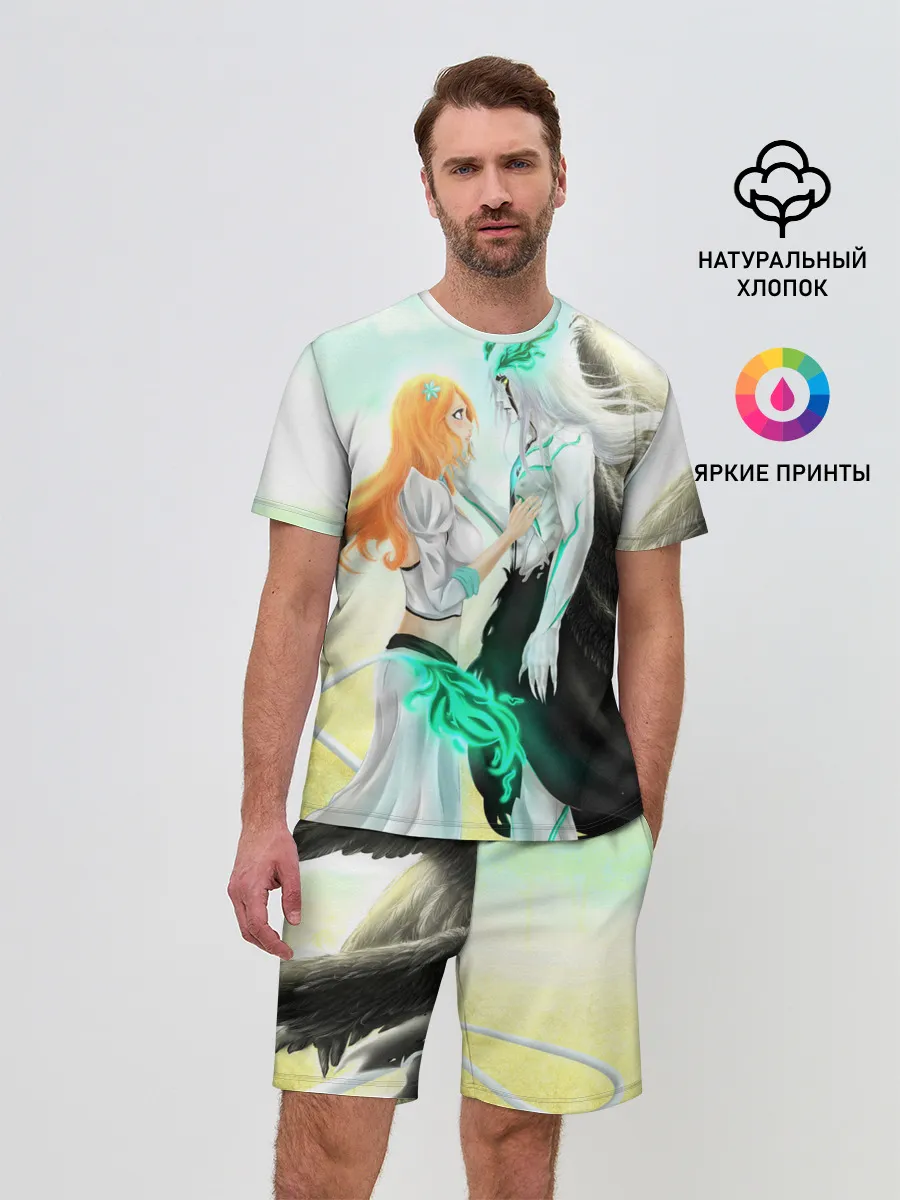 Мужской костюм с шортами / Bleach Grimmjow and Orihime