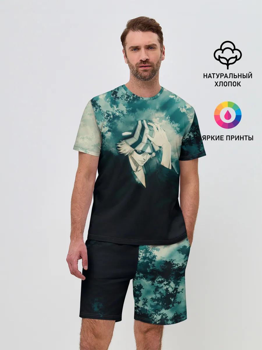 Мужской костюм с шортами / Bleach | Кискэ Урахара