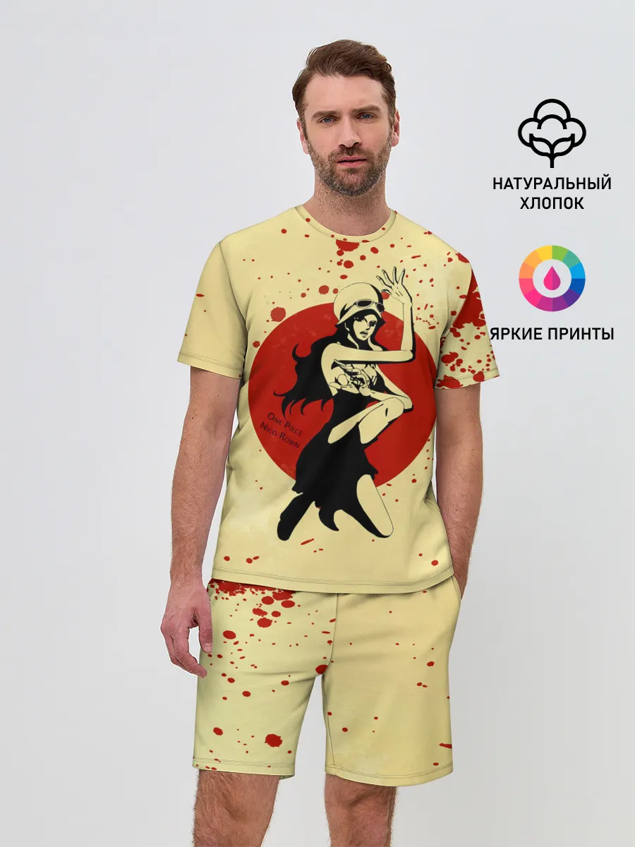 Мужской костюм с шортами / Нико Робин | One Piece