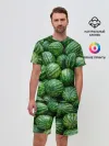 Мужской костюм с шортами / Арбузы