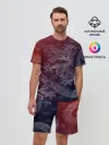 Мужской костюм с шортами / Традиционный китайский дракон
