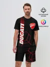 Мужской костюм с шортами / DUCATI / ДУКАТИ / MOTOSPORT