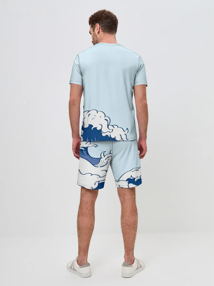 Мужской костюм с шортами / Nautilus Pompilius океан