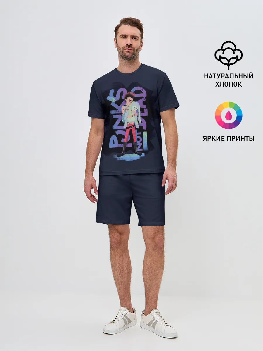 Мужской костюм с шортами / Punk whith toy