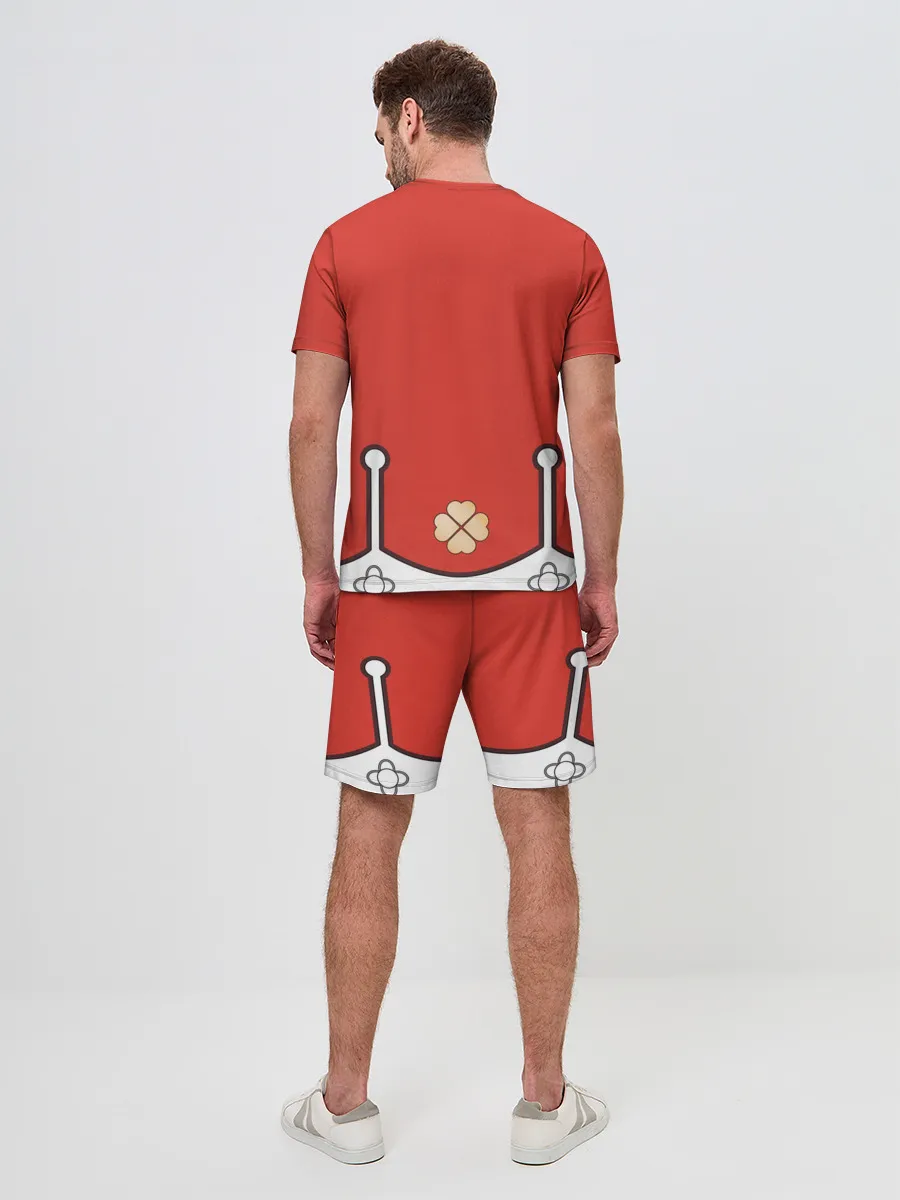 Мужской костюм с шортами / КОСТЮМ КЛИ | ГЕНШИН ИМПАКТ