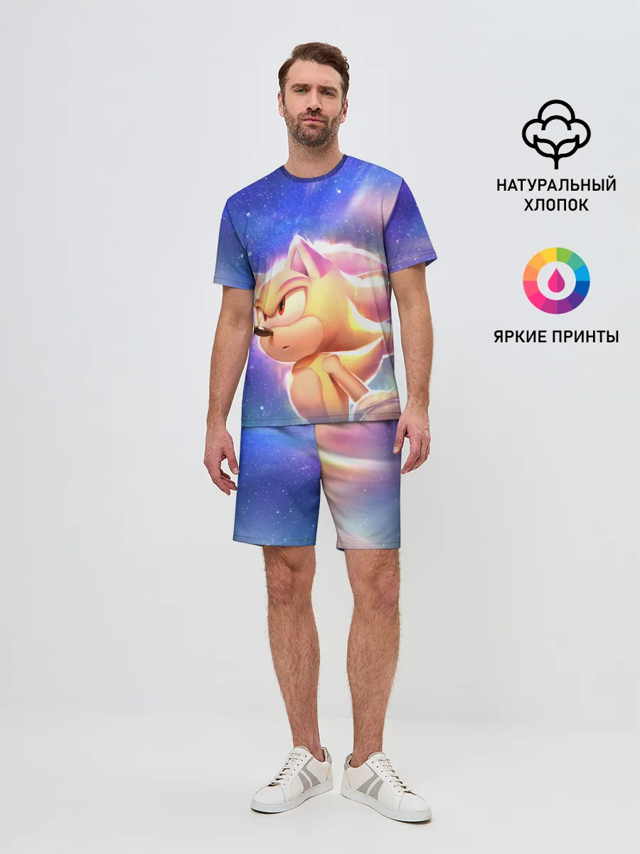 Мужской костюм с шортами / SONIC | СОНИК