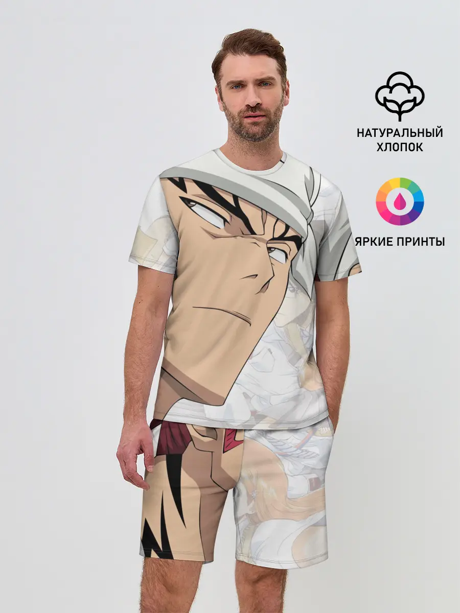 Мужской костюм с шортами / Bleach Anime Abarai Renji