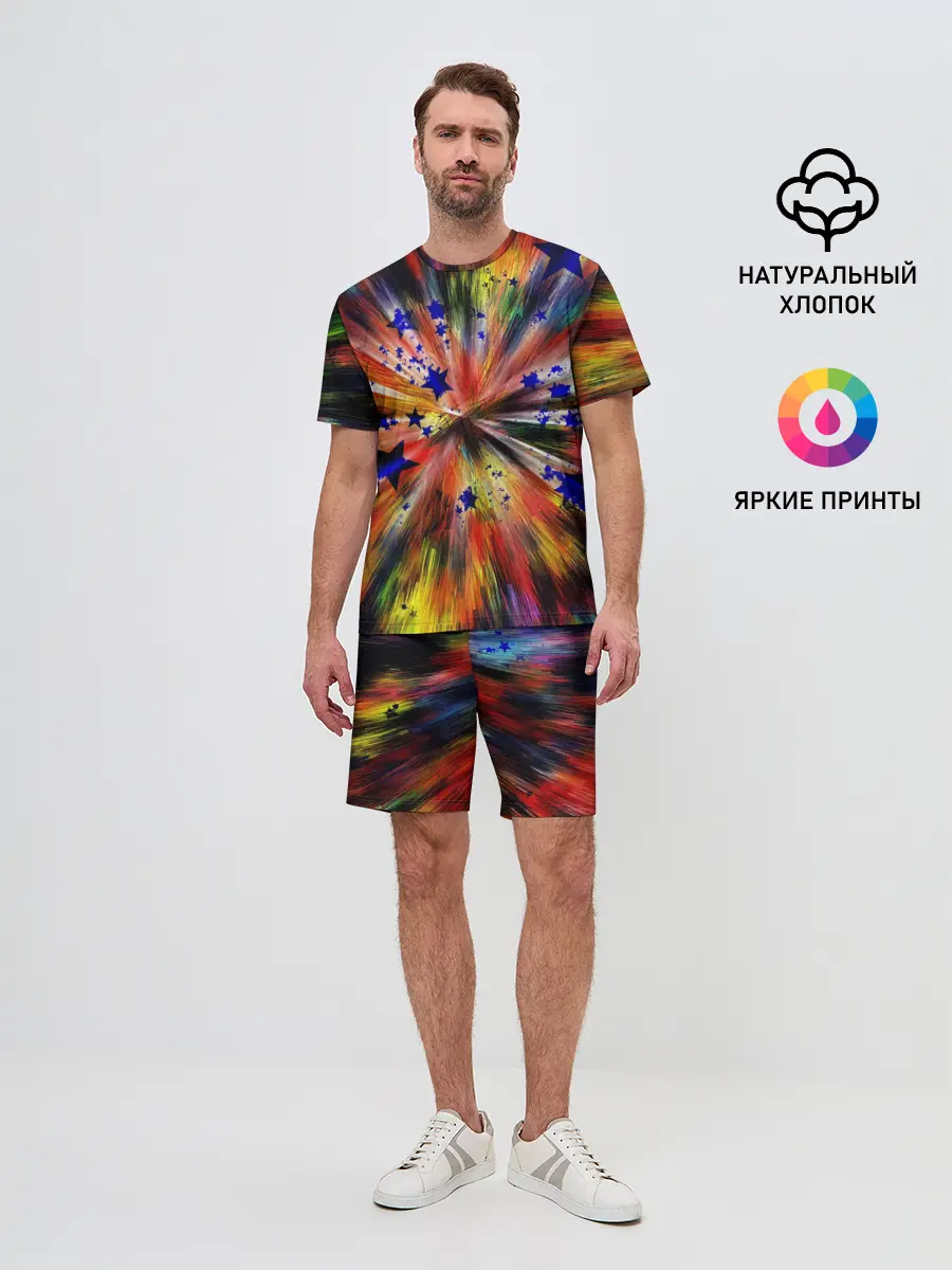 Мужской костюм с шортами / Звездный путь