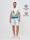 Мужской костюм с шортами / Якорь На Холсте