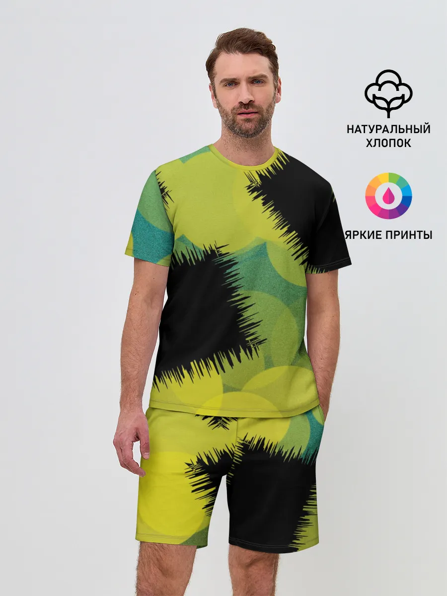 Мужской костюм с шортами / Черные дыры