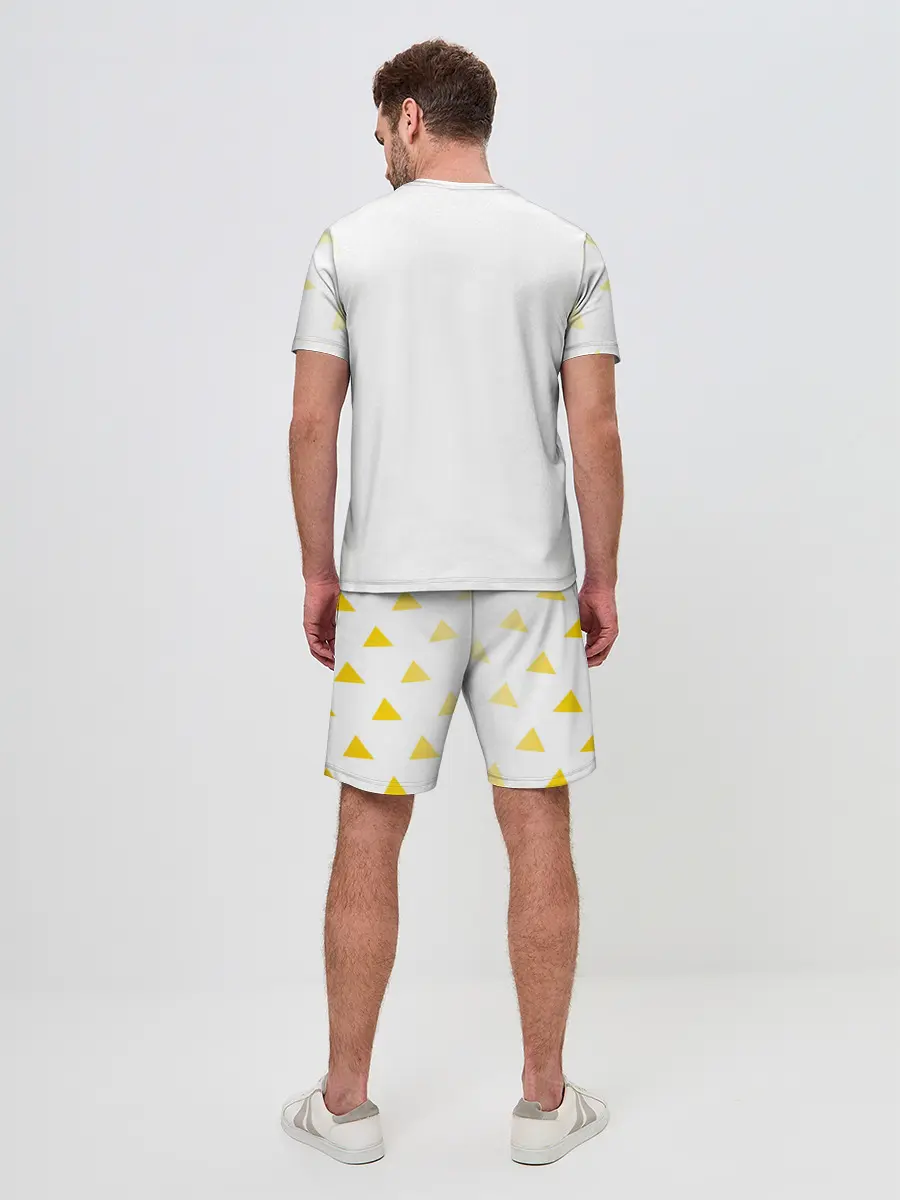 Мужской костюм с шортами / Agatsuma Zenitsu Kimetsu no Yaiba